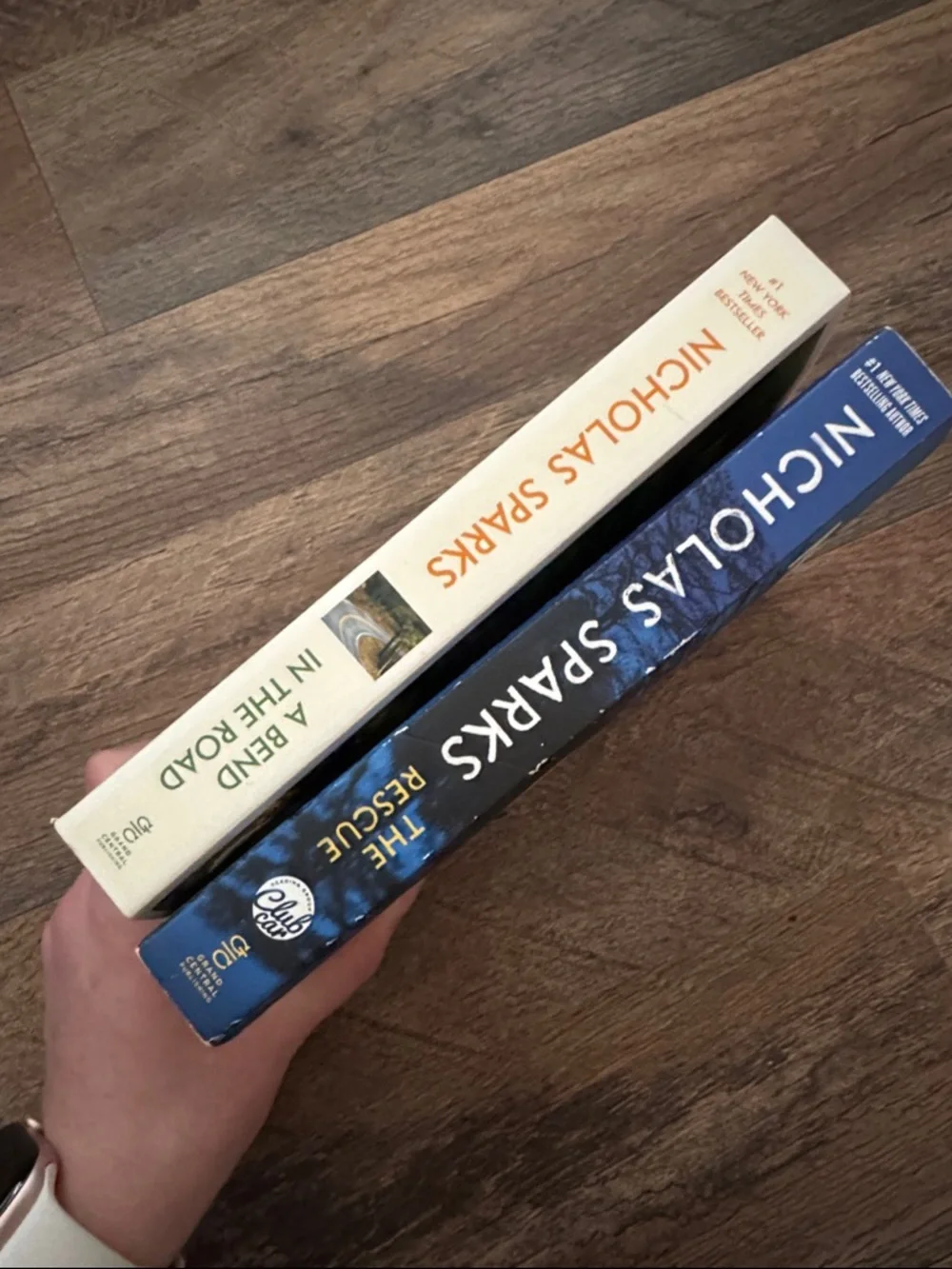 Nicholas Sparks two paperback